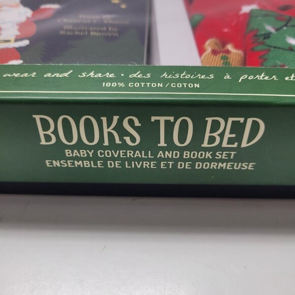 NEW! Books to Bed Kids Pajama and "Night Before Christmas" Book Gift Set - Picture 7 of 10